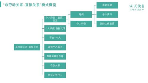 個(gè)人勞務(wù)、承攬、委托、服務(wù)關(guān)系與勞動(dòng)關(guān)系的比較分析